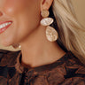 Champagne Cascade Drop Earrings in Mocha Image - 1