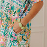 Color Pop Stretch Bracelet in Lime Punch Image - 1