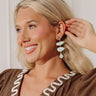 Bungalow Bound Drop Earrings in Aqua Image - 1