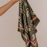 Vacay Ready Floral Satin Hair Scarf Image - 1
