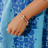 Amalfi Muse Bangle Bracelet Set in Pearl Image - 1