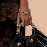Amalfi Muse Bangle Bracelet Set in Black Image - 1