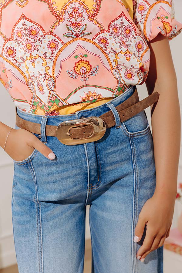 Chic Moment Faux Leather Belt Image - 1