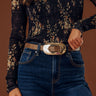 Chic Moment Faux Leather Belt Image - 1
