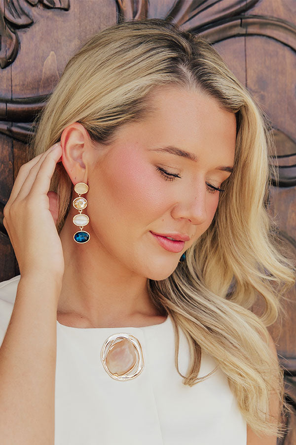 Sparkling Personality Drop Earrings