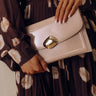 Evening Out Patent Clutch in Natural Image - 1