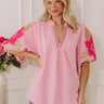 Blooming Beauty Embroidered Top Image - 1