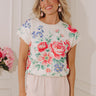 Talk Floral To Me Knit Top Image - 1