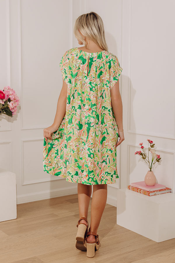 Paradise Found Floral Mini Dress Image - 4