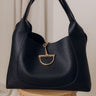 Penthouse Views Faux Leather Large Tote in Black Image - 1