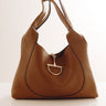 Penthouse Views Faux Leather Large Tote in Camel Image - 1