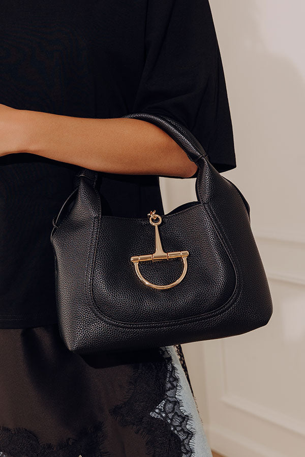 Penthouse Views Faux Leather Purse