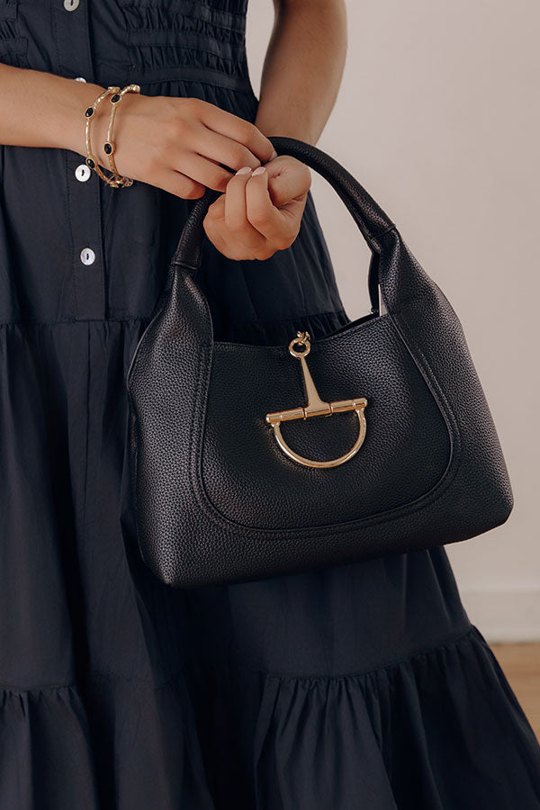 Penthouse Views Faux Leather Purse