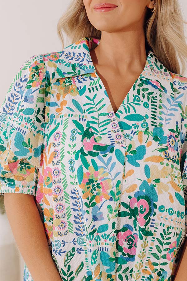 Party Blooms Floral Midi Dress Image - 2