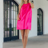 Turning Heads Satin Mini Dress Image - 1