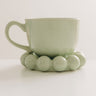 Spill The Tea Stoneware Mug in Mint Image - 1