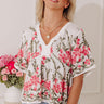 Courtyard Bloom Embroidered Top Image - 1