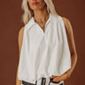 Book Club Chic Bubble Hem Top Image - 1