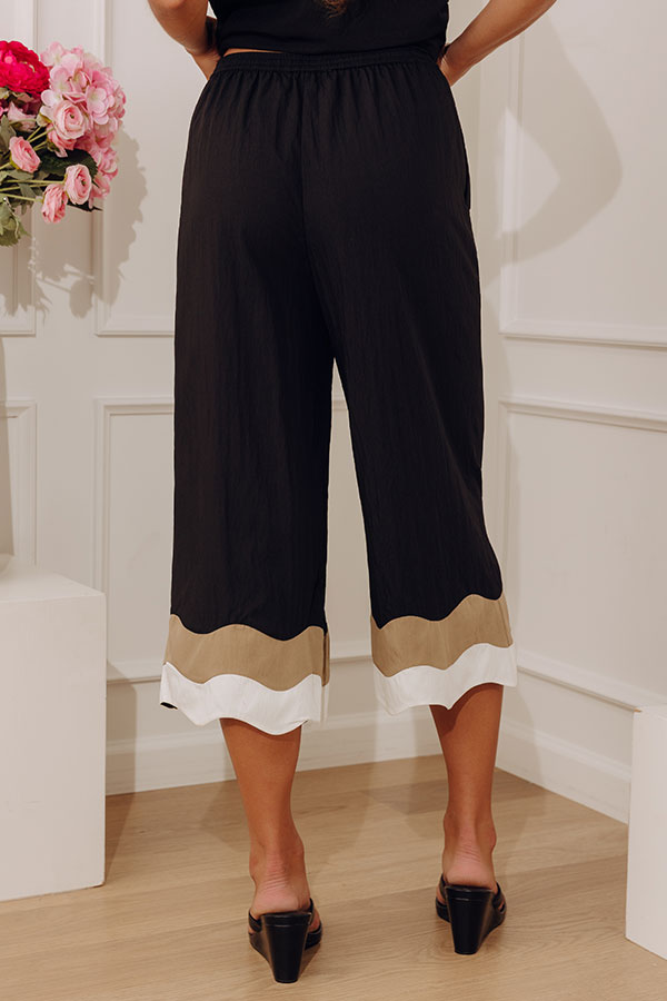 Penthouse Balcony High Waist Wide Leg Pants Image - 4