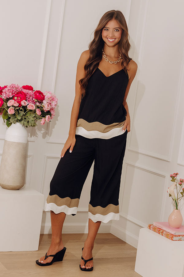 Penthouse Balcony High Waist Wide Leg Pants Image - 1