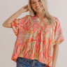 Happy Feelings Floral Top Image - 1