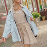 Casual Hangout Denim Jacket Image - 1