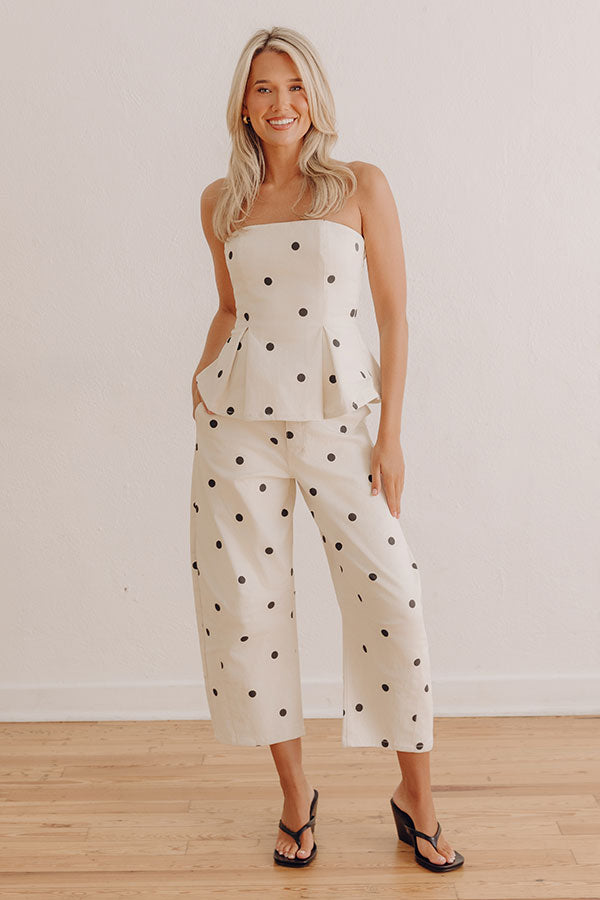 Sweet Spotlight Polka Dot Top Image - 2
