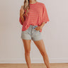 Boardwalk Views Stripe Knit Tee Image - 1