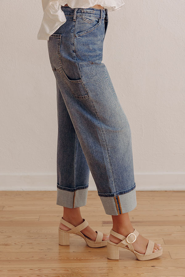 The Coralie High Waist Wide Leg Jean Image - 3