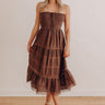 Patio Hangout Tiered Midi Dress Image - 1