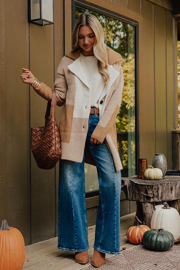 The Briar Midrise Tummy Control Wide Leg Jean Image - 2