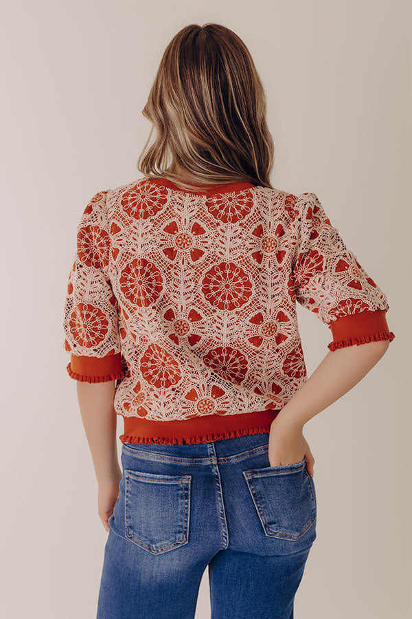 Sweet Briar Embroidered Top Image - 4