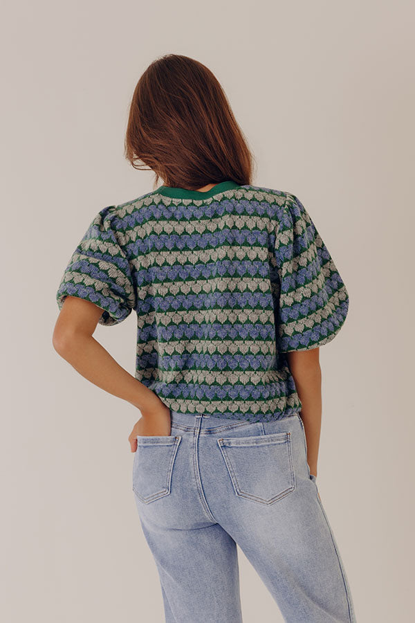 Coffee Shop Chic Knit Top Image - 3