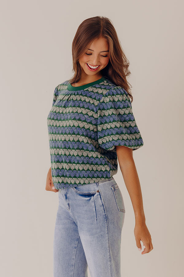 Coffee Shop Chic Knit Top Image - 2