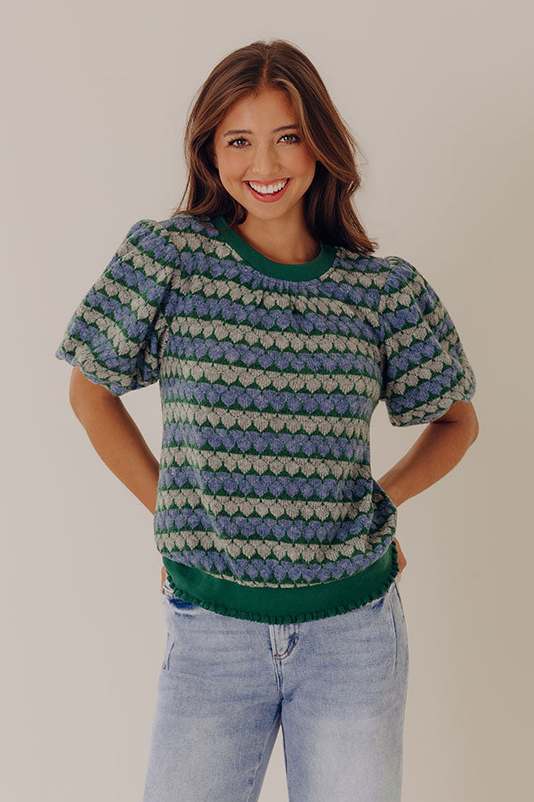 Coffee Shop Chic Knit Top Image - 5