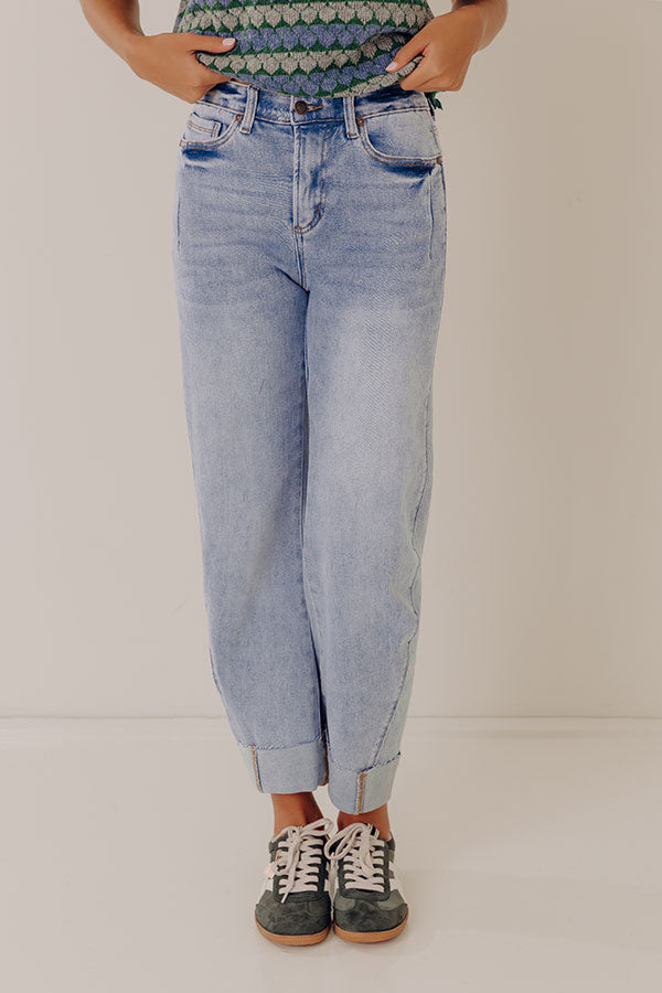 The Evelyn High Waist Tummy Control Straight Leg Jean Image - 3