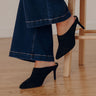 Sneek Peek Faux Suede Mule Image - 1