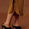 Sneek Peek Faux Suede Mule Image - 1
