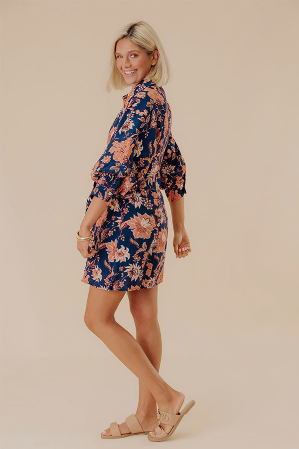 Full Of Grace Floral Mini Dress Image - 2