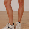Tamara Faux Suede Sneaker in Oatmeal Image - 1