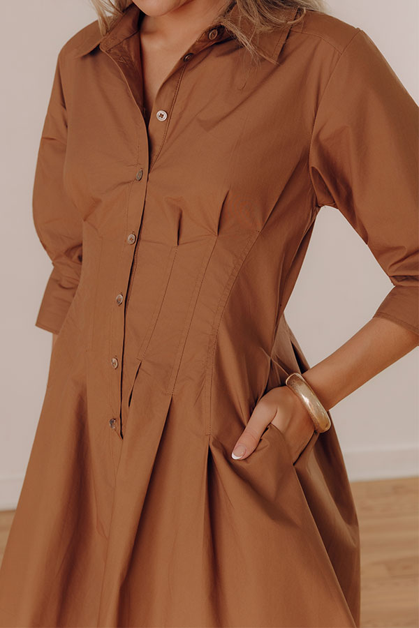 Sweet Reputation Pleated Mini Dress Image - 3