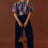 Venetian Daydream Floral Jacquard Top Image - 1