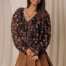 First Pick Chic Floral Chiffon Top Image - 1