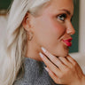 Simply Chic Hoop Earrings Image - 1