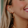 For The Frill Cubic Zirconia Hoop Earrings Image - 1
