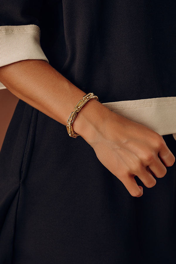 Chic Link Stretch Bracelet