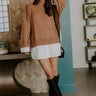 Chai Latte and Chit Chat Sweater Top in Mocha Image - 1