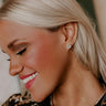 Cue the Sparkle Cubic Zirconia Stud Earrings Image - 1