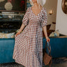 Pick Of The Patch Gingham Tiered Midi Dress Image - 1