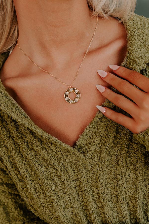 Inner Circle Pendant Necklace